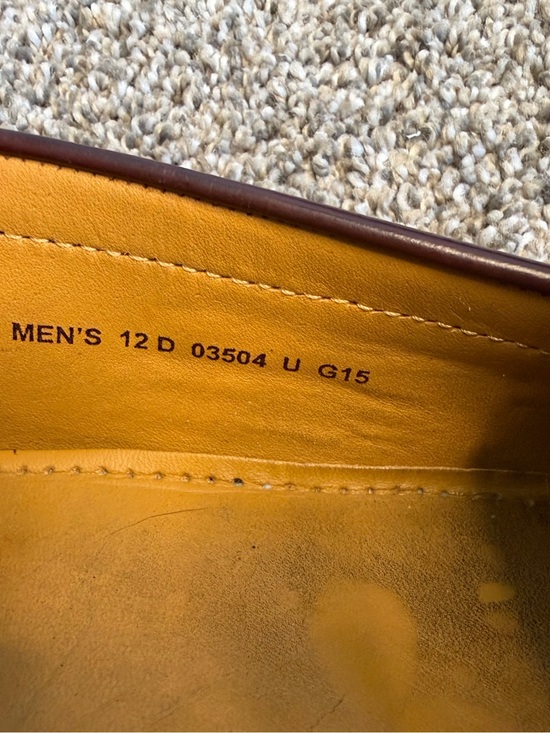 Cole Haan Pinch Penny loafers burgundy leather 12D main image 5